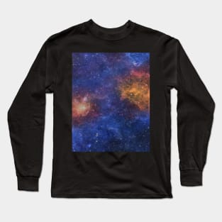 Blue Galaxy Long Sleeve T-Shirt